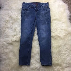 Elle Skinny Jeans Studs Embellished Women’s size  8
